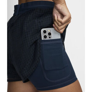 Nike Running Division Womens XL 3" 2-in-1 Running Shorts FV6361-478 Gorpcore